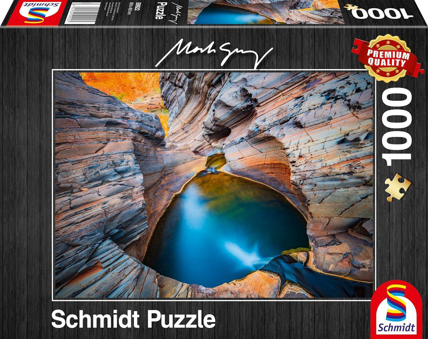 Schmidt Spiele - Puzzle - Indigo - Mark Gray (1000-Piece Puzzle)