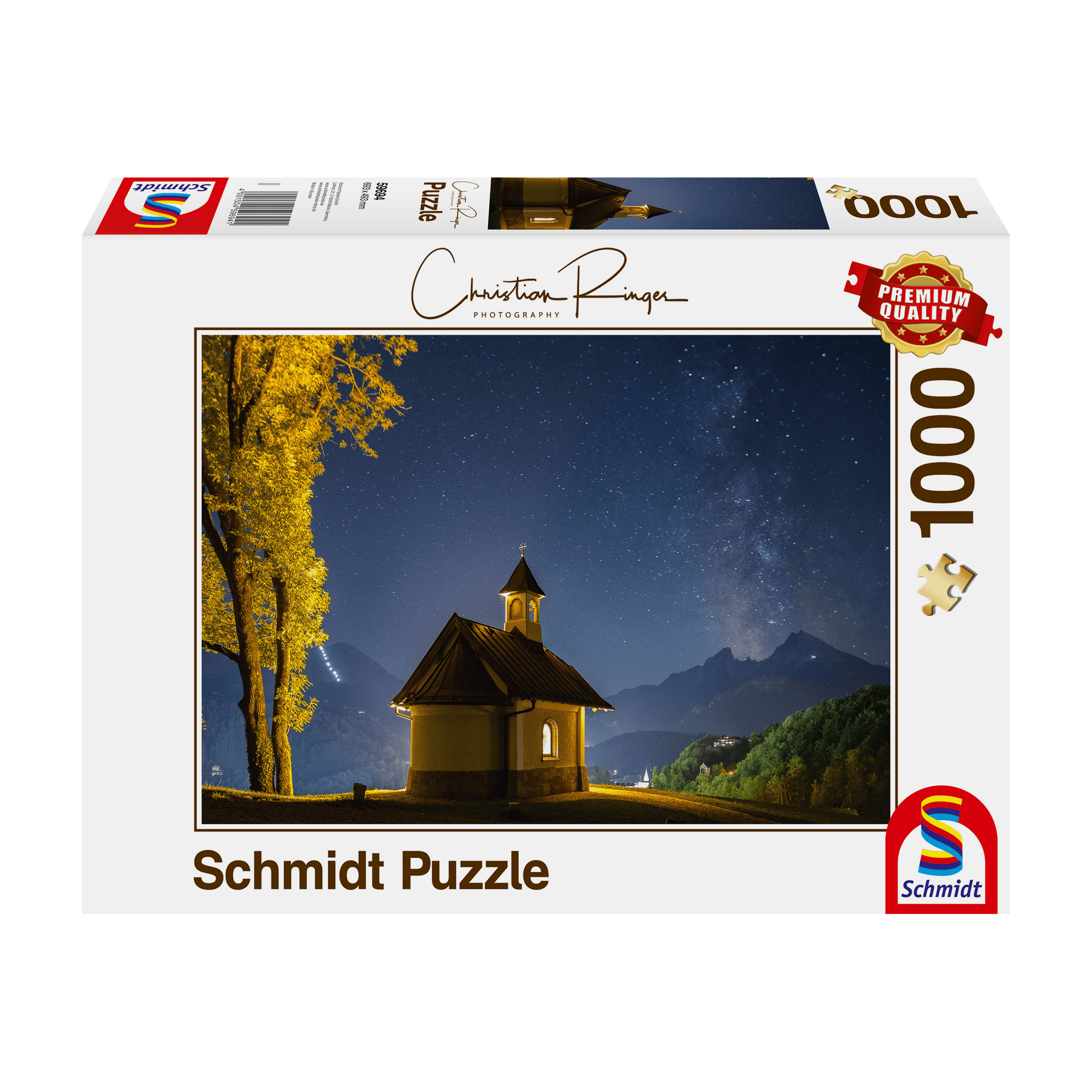 Schmidt Spiele - Puzzle - Milky Way, Lockstein - Christian Ringes (1000-Piece Puzzle)