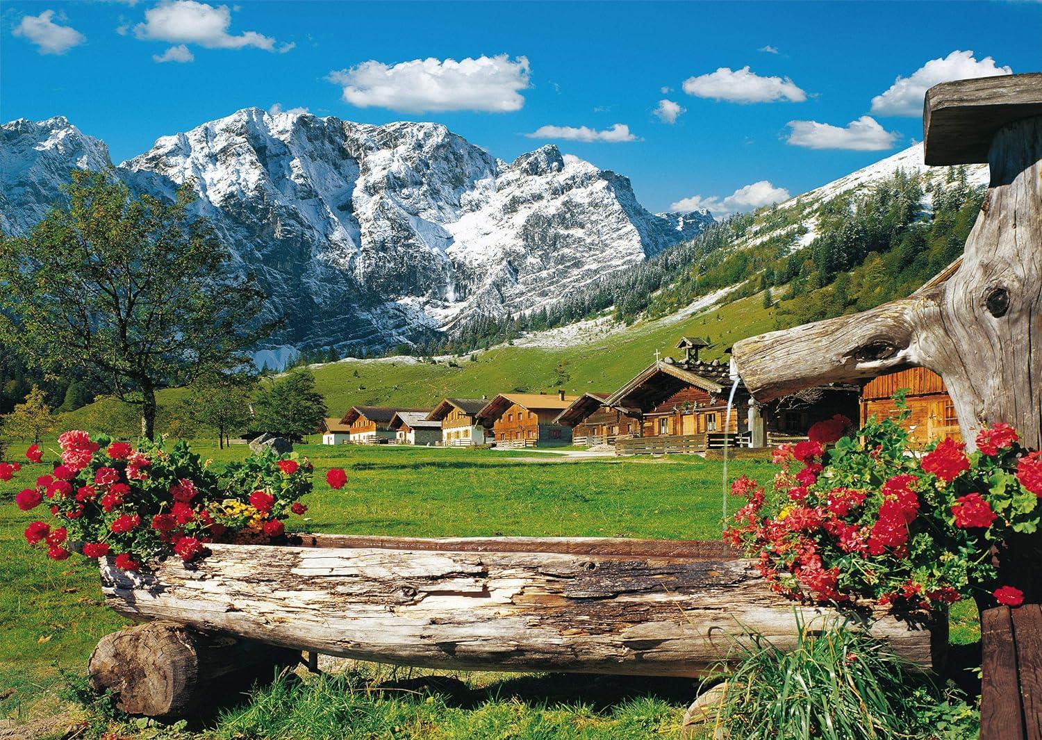 Schmidt Spiele - Puzzle - Mountain Paradise (1000-Piece Puzzle)