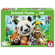Schmidt Spiele - Puzzle - Our Friends The Animals (200-Piece Puzzle)