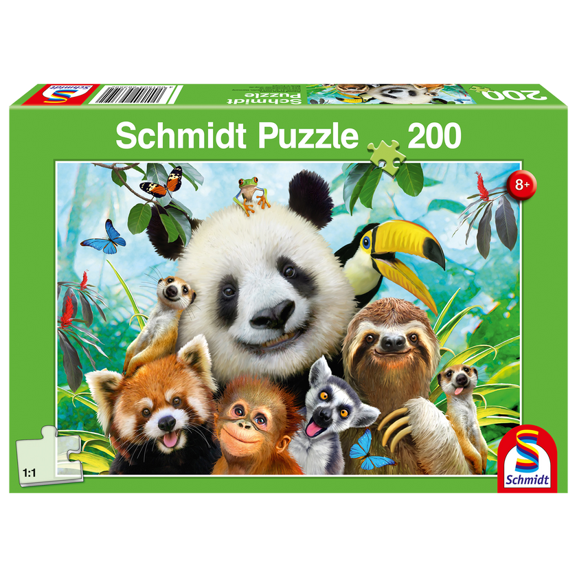 Schmidt Spiele - Puzzle - Our Friends The Animals (200-Piece Puzzle)