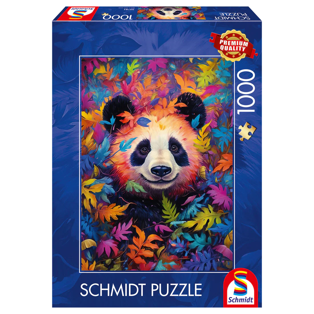 Schmidt Spiele - Puzzle - Panda In The Forest (1000-Piece Puzzle)