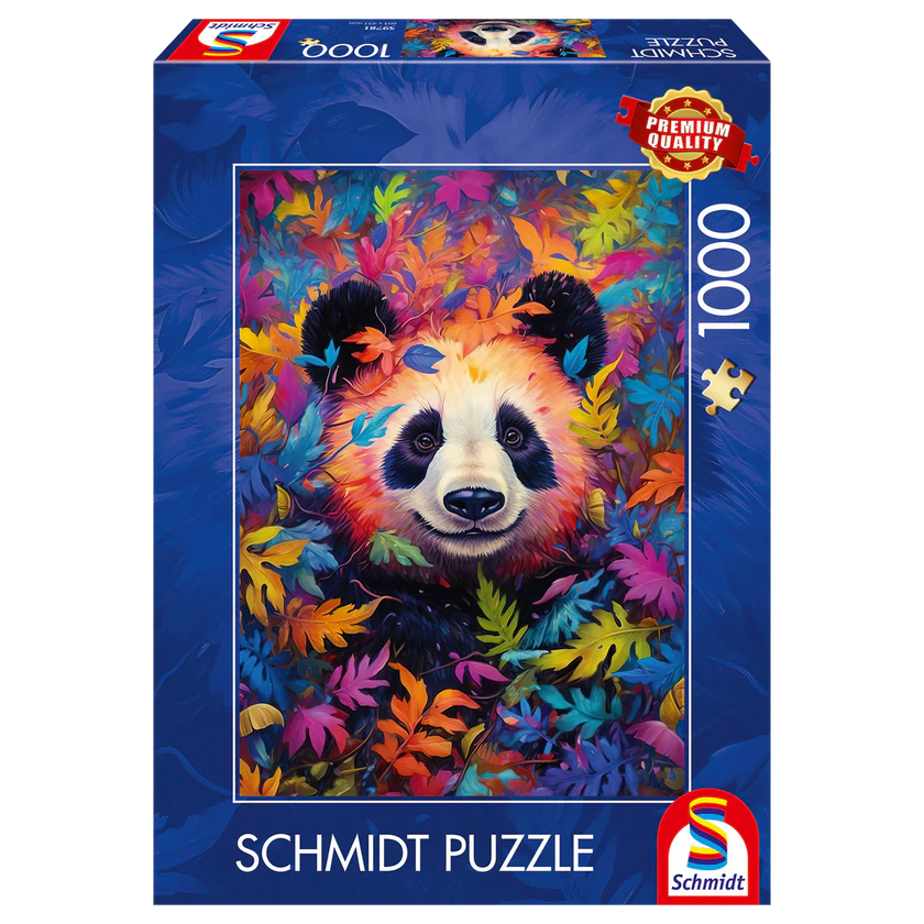 Schmidt Spiele - Puzzle - Panda In The Forest (1000-Piece Puzzle)