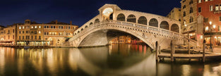 Schmidt Spiele - Puzzle - Panorama - Rialto Bridge, Venice - Manfred Voss (1000-Piece Puzzle)