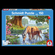 Schmidt Spiele - Puzzle - Pz150 - Horses By The Stream
