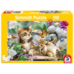 Schmidt Spiele - Puzzle - Pz150 - Mischievous Kittens