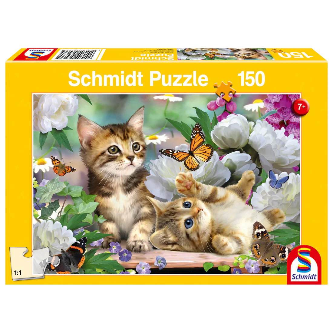 Schmidt Spiele - Puzzle - Pz150 - Mischievous Kittens