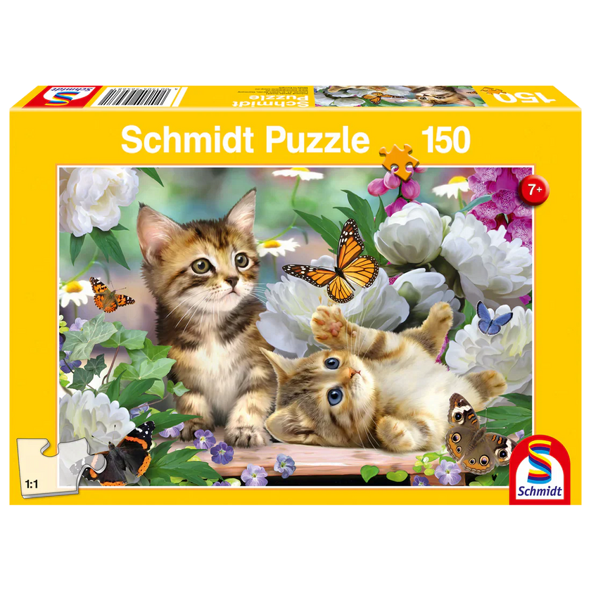 Schmidt Spiele - Puzzle - Pz150 - Mischievous Kittens