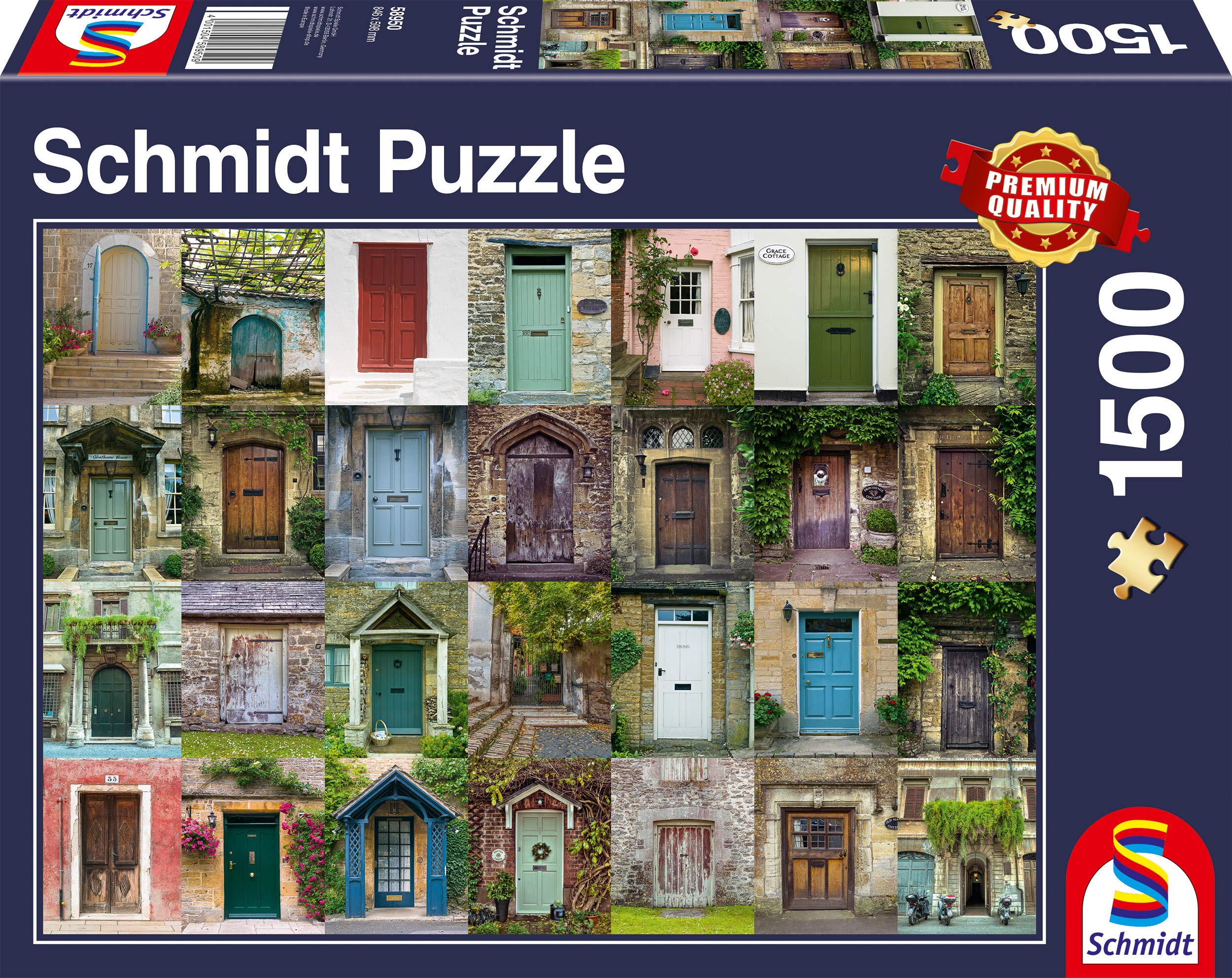 Schmidt Spiele - Puzzle - Pz1500 - Doors