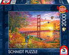 Schmidt Spiele - Casse-tête - Pz2000 - Le Pont du Golden Gate