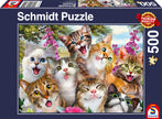 Schmidt Spiele - Puzzle - Pz500 - Cat Selfie