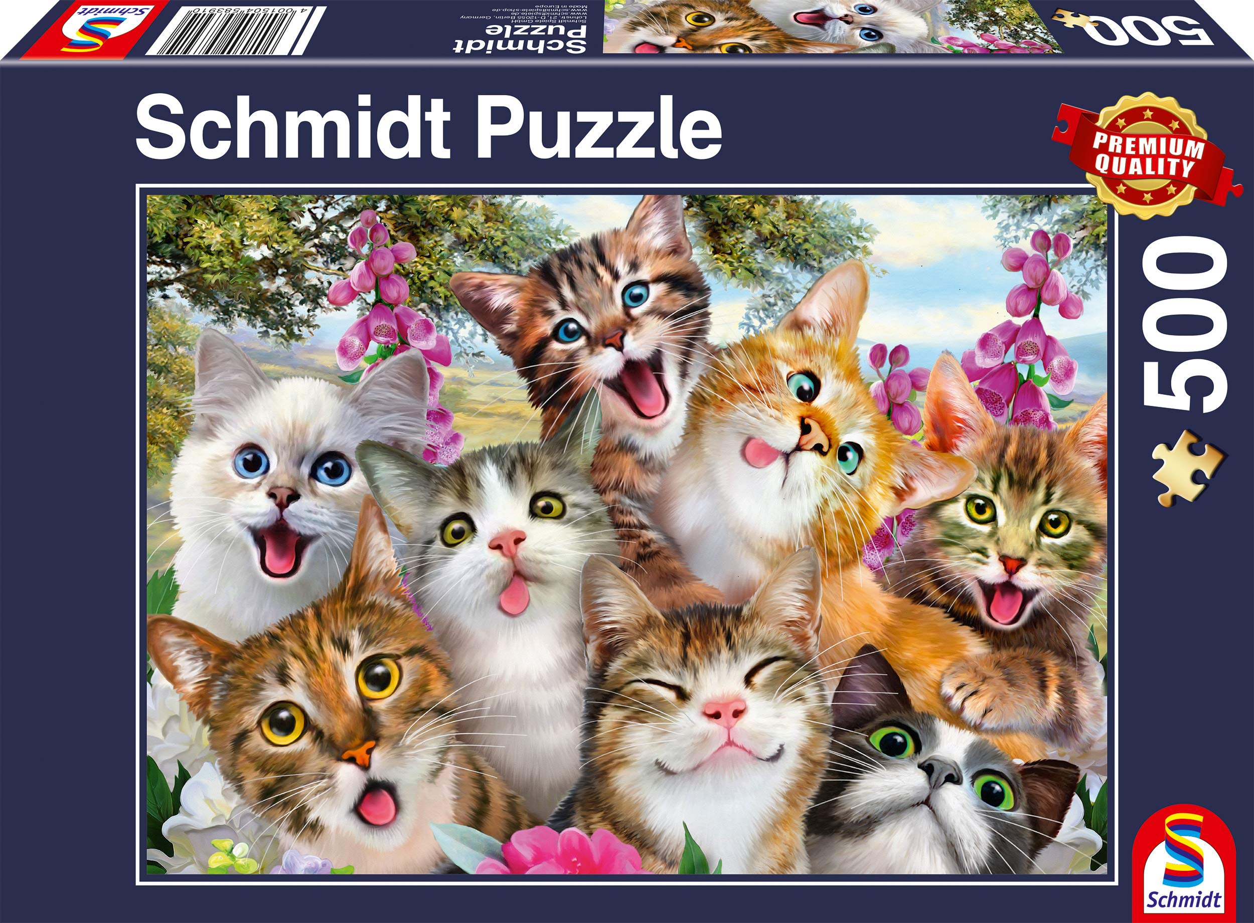 Schmidt Spiele - Puzzle - Pz500 - Cat Selfie