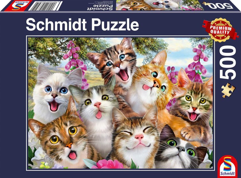 Schmidt Spiele - Puzzle - Pz500 - Cat Selfie