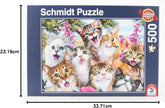 Schmidt Spiele - Puzzle - Pz500 - Cat Selfie