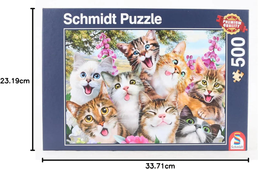 Schmidt Spiele - Puzzle - Pz500 - Cat Selfie
