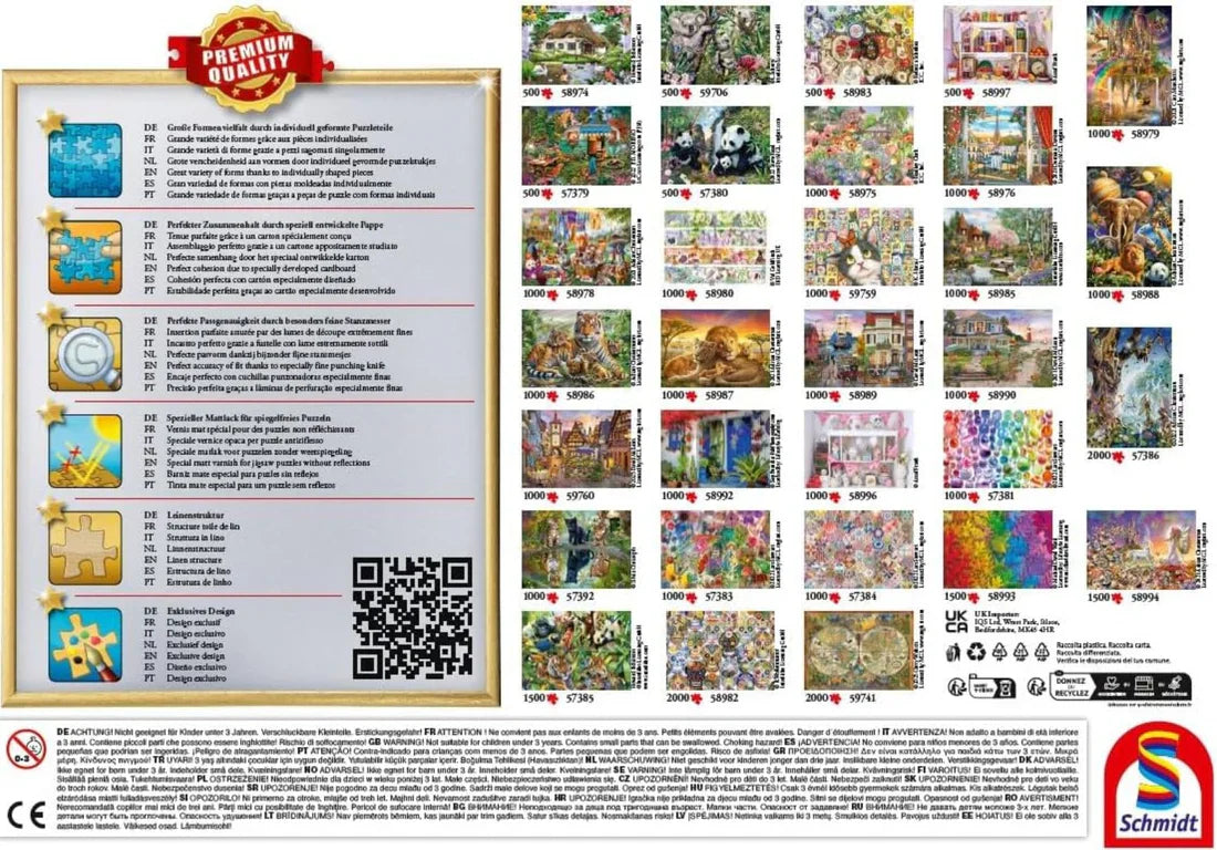 Schmidt Spiele - Puzzle - Pz500 - Selfie de chien