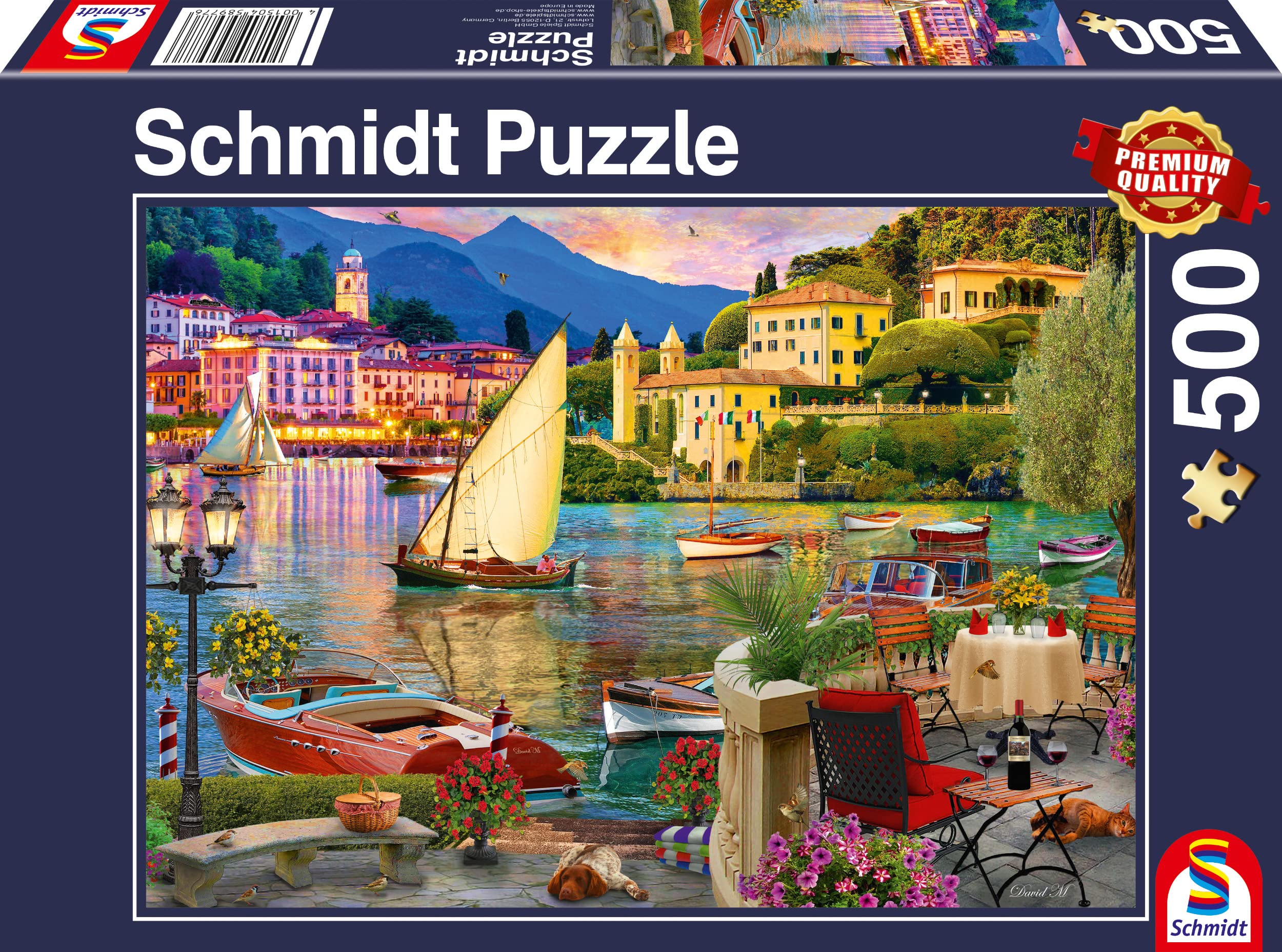 Schmidt Spiele - Puzzle - Pz500 - Italian Fresco