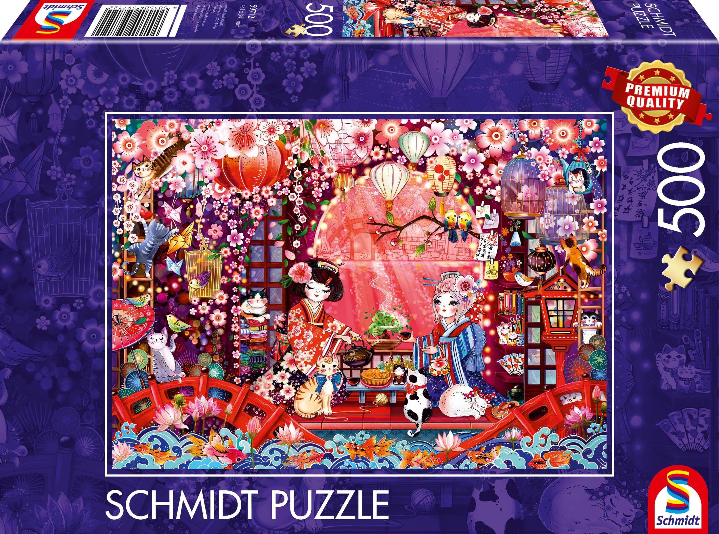 Schmidt Spiele - Puzzle - Pz500 - Japanese Tea Ceremony