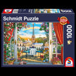 Schmidt Spiele - Puzzle - Terrasse à Paris (Puzzle de 1000 pièces)