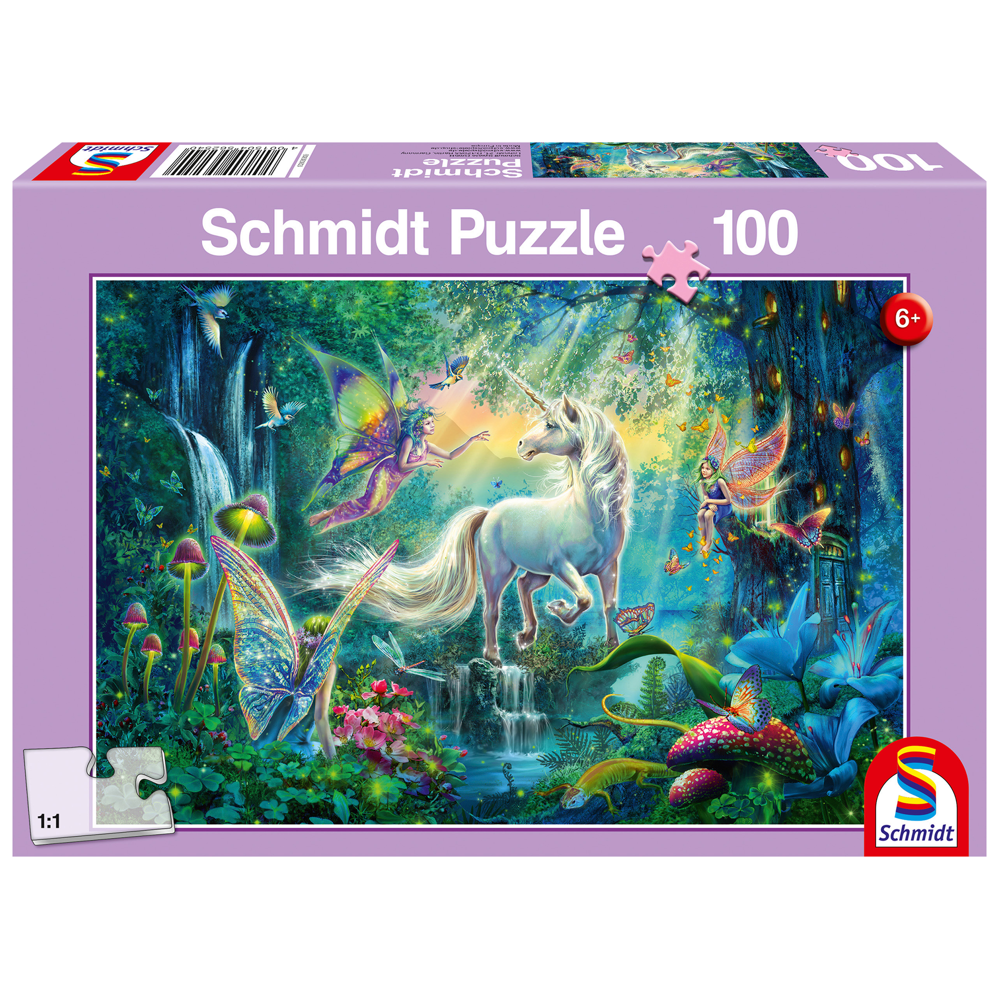 Schmidt Spiele - Puzzle - The Land of Fantastic Creatures (100-Piece Puzzle)