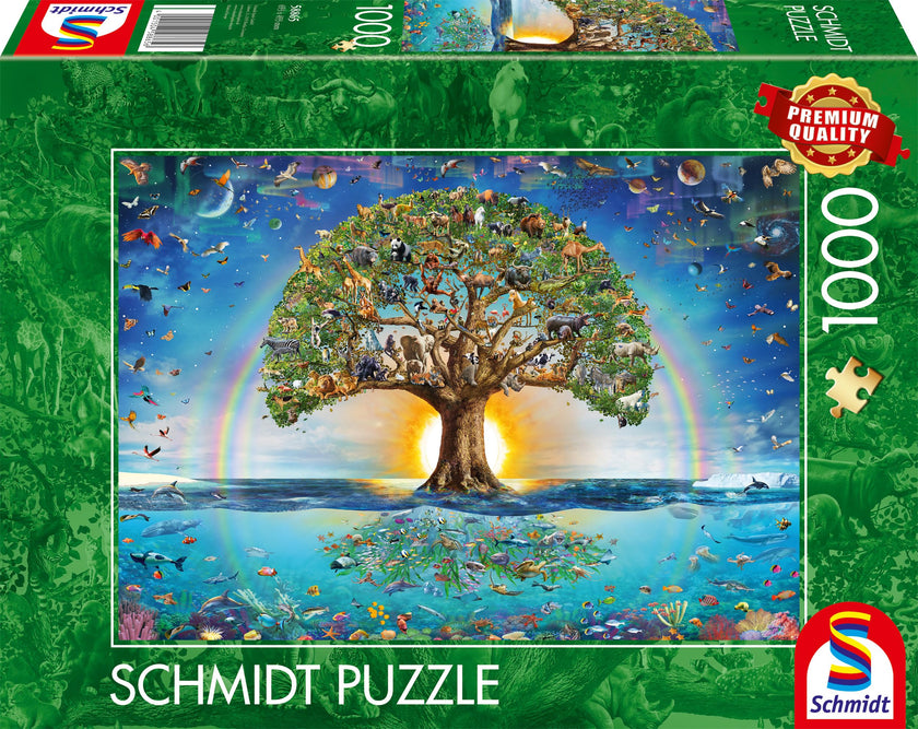 Schmidt Spiele - Puzzle - The Magical Tree of Life (1000-Piece Puzzle)