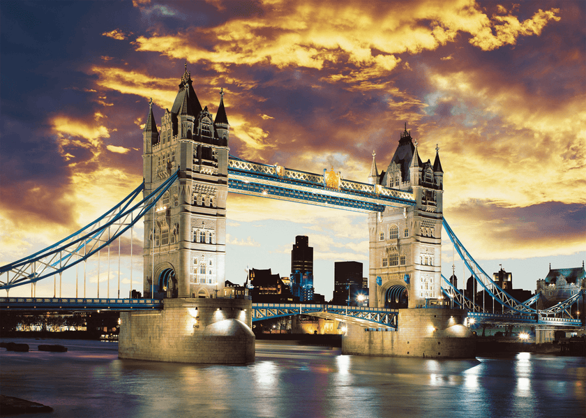 Schmidt Spiele - Puzzle - Tower Bridge London (1000-Piece Puzzle)