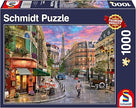 Schmidt Spiele - Puzzle - View On The Eiffel Tower (1000-Piece Puzzle)