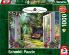 Schmidt Spiele - Puzzle - View On The Enchanted Garden (1000-Piece Puzzle)