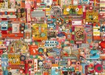 Schmidt Spiele - Puzzle - Vintage Craft Supplies - Shelley Davies (1000-Piece Puzzle)