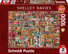 Schmidt Spiele - Puzzle - Vintage Material For Artists - Shelley Davies (1000-Piece Puzzle)