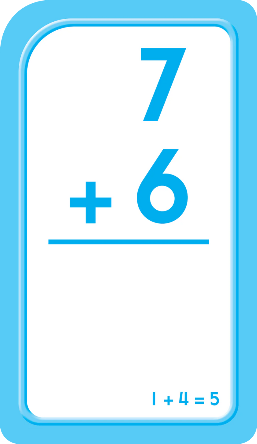 School Zone - Cartes Flash d'Addition 0-12