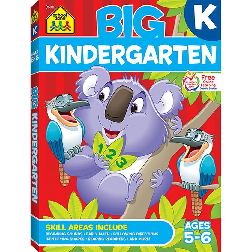 School Zone - Big Kindergarten Book