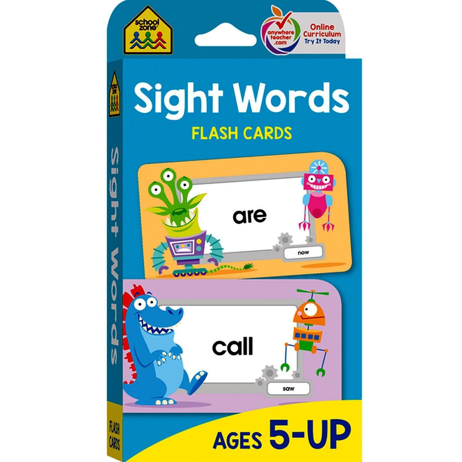 School Zone - Sight Words Flash Cards