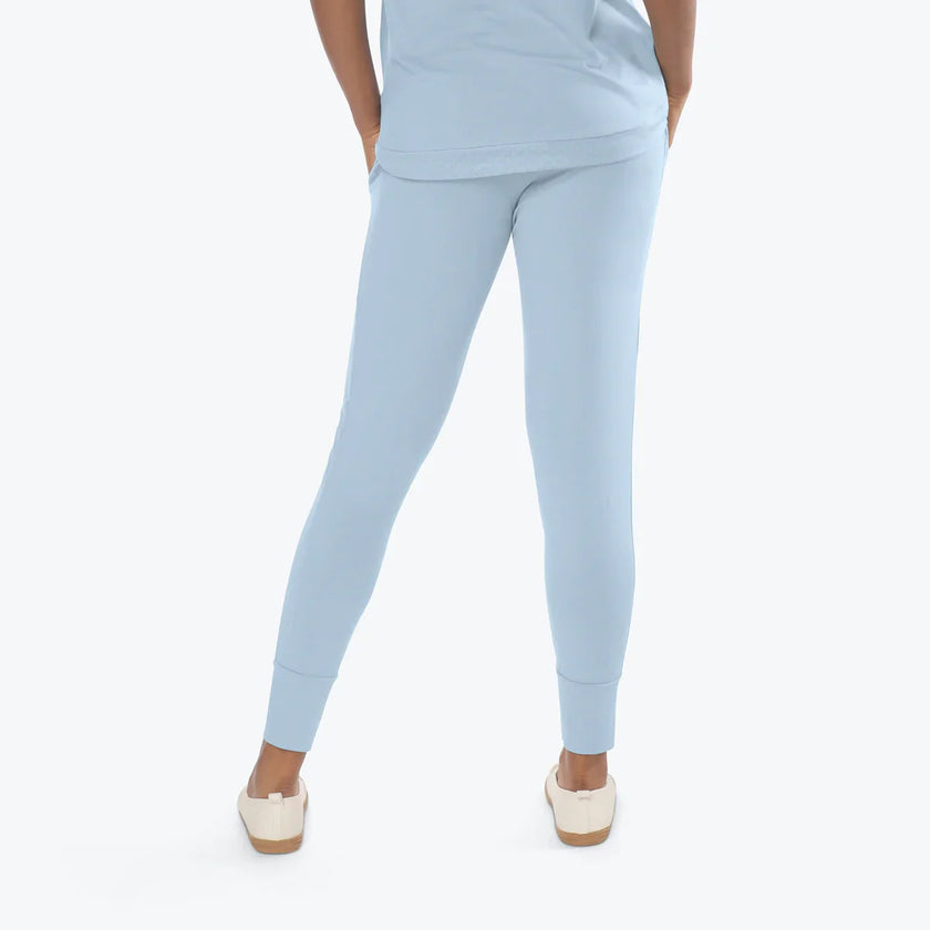 LUG - Pantalon de jogging à revers et encolure arrondie