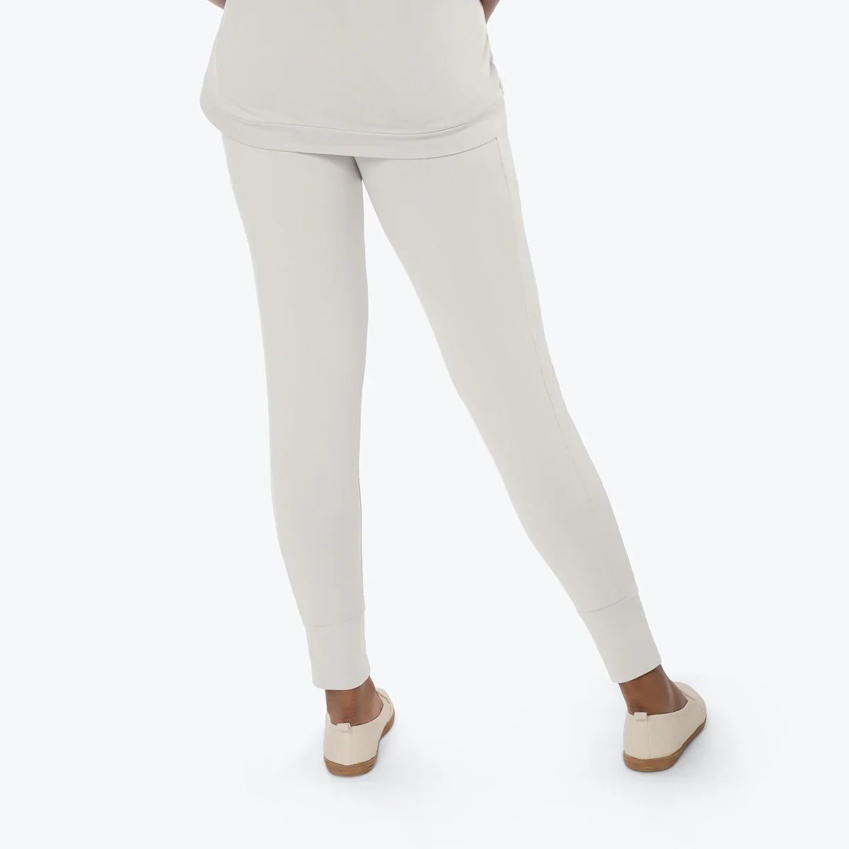 LUG - Pantalon de jogging à revers et encolure arrondie