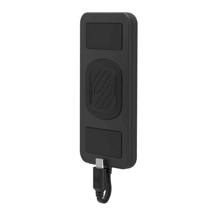 Scosche - 4000mAh Powerbank 1 Port MagicMOUNT with 2 MagicPLATES large and small