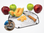 Fozzils Snapfold Solo Pack 3-Piece Fold Flat Tableware Set