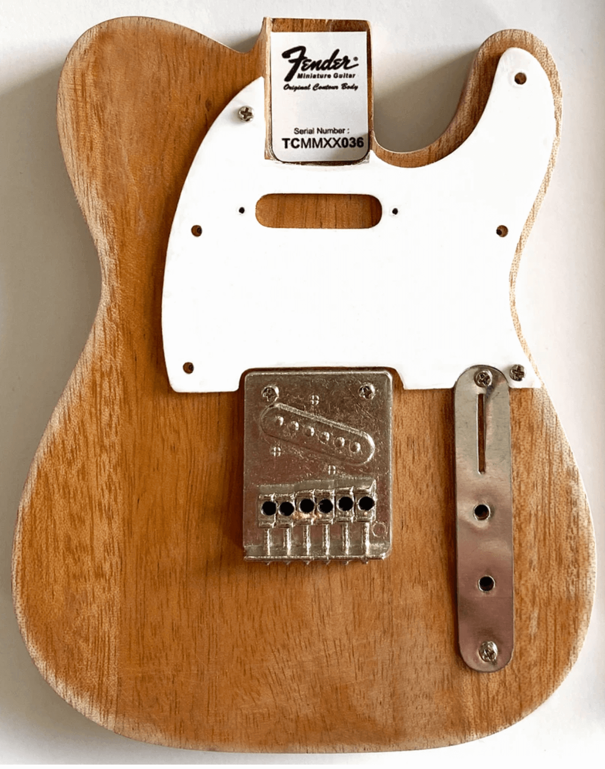 Miniature Guitar MODEL KIT - Fender™ Telecaster™ - BUILD YOUR OWN - Officially Licensed