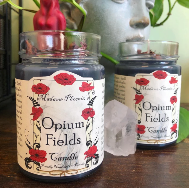 Opium Dreams Sensual Spell Candle