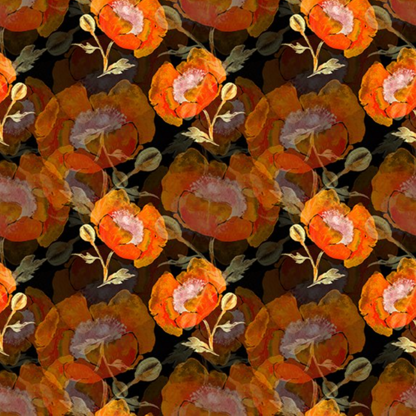 Jason Yenter - Reflections of Autumn II - Shadow Poppies - 23RA-1