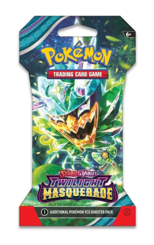 Pokémon TCG - Scarlet & Violet - Twilight Masquerade - Sleeved Booster Pack