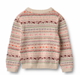 Jacquard Pullover | Olga | Wheat Kids