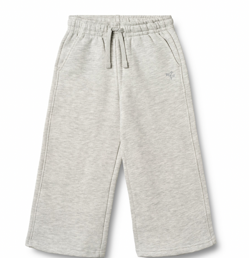 Sweatpants Straight Cruz | Light Melange Grey | Wheat Kids