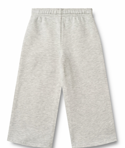 Sweatpants Straight Cruz | Light Melange Grey | Wheat Kids