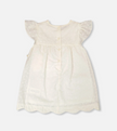 Poplin Dress | White | Deux Par Deux