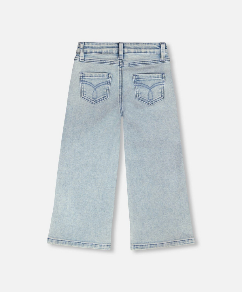 Wide Leg Jeans | Light Blue Denim | Duex par Deux