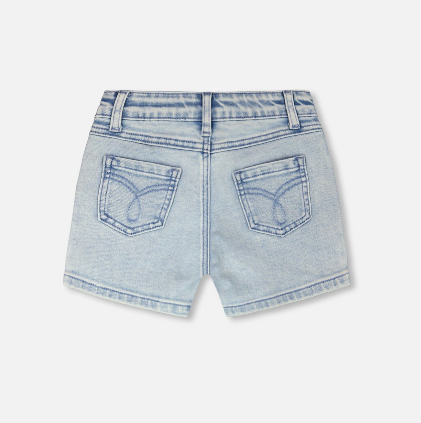 Denim Shorts | Light Blue Denim | Duex par Deux