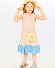 Flower Straw Purse | Beige | Deux Par Deux