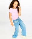 Wide Leg Jeans | Light Denim | Deux Par Deux