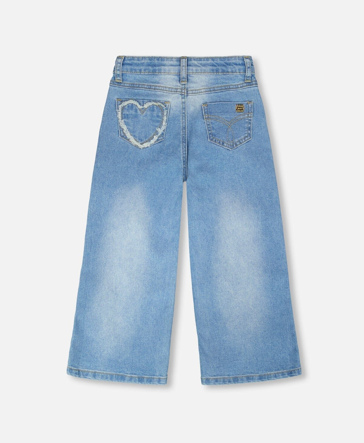Wide Leg Jeans | Light Denim | Deux Par Deux
